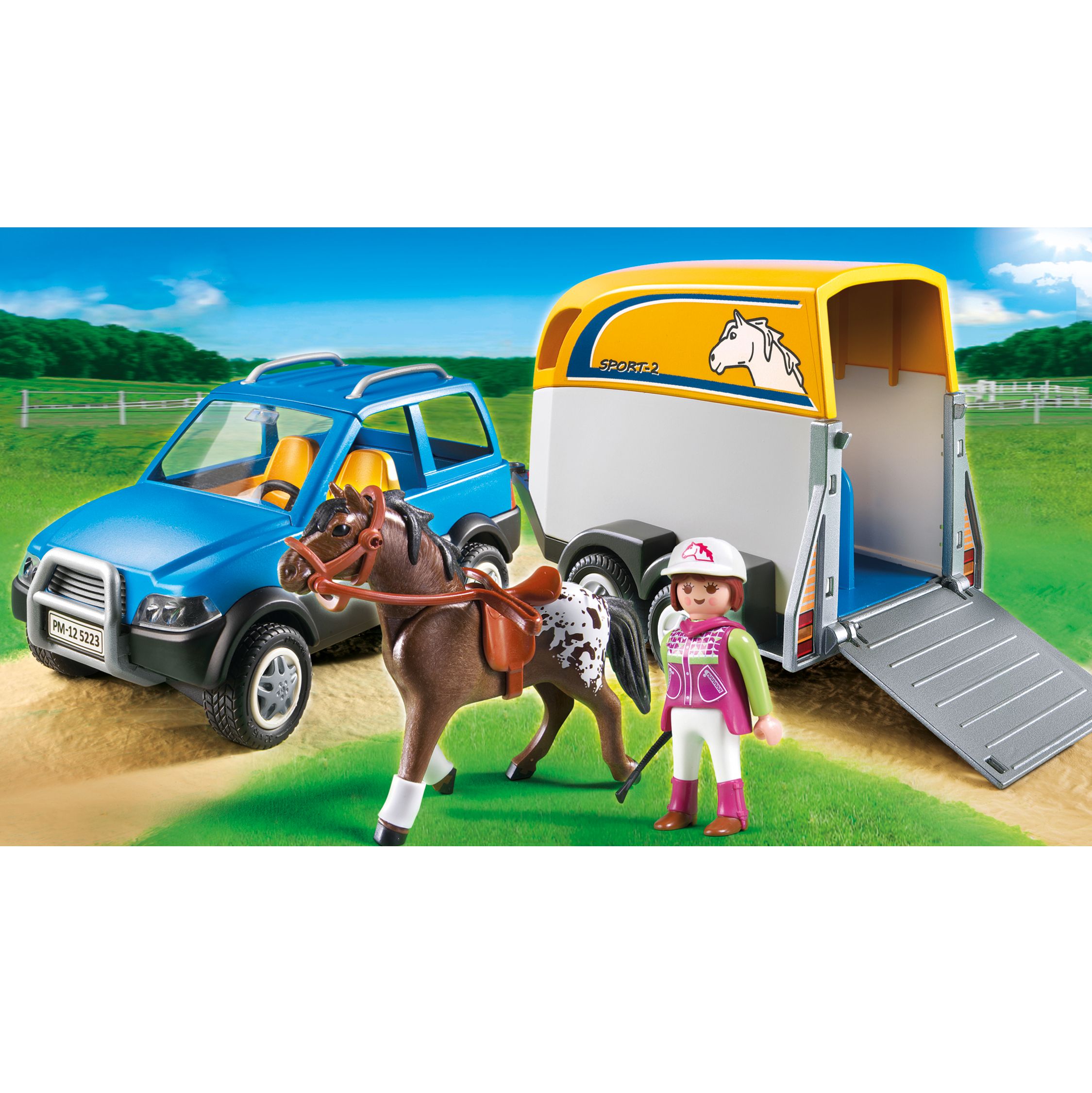 playmobil suv car