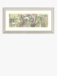 John Lewis Catherine Stephenson 'Agapanthus Grasses' Framed Print, 55 x 110cm