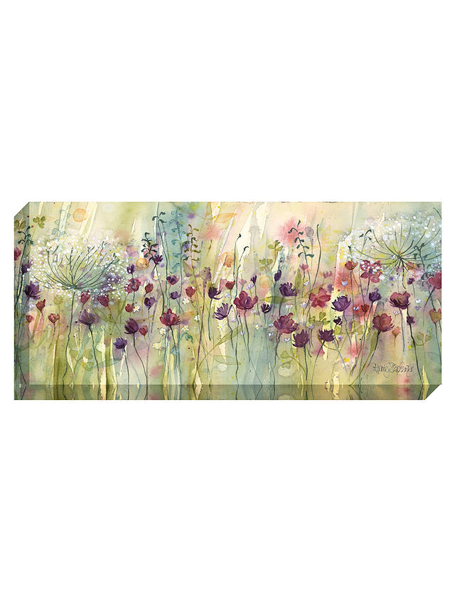 Catherine Stephenson - Spring Floral Pods Print on Canvas, 60 x 135cm