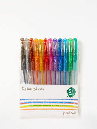 John Lewis & Partners Glitter Pens