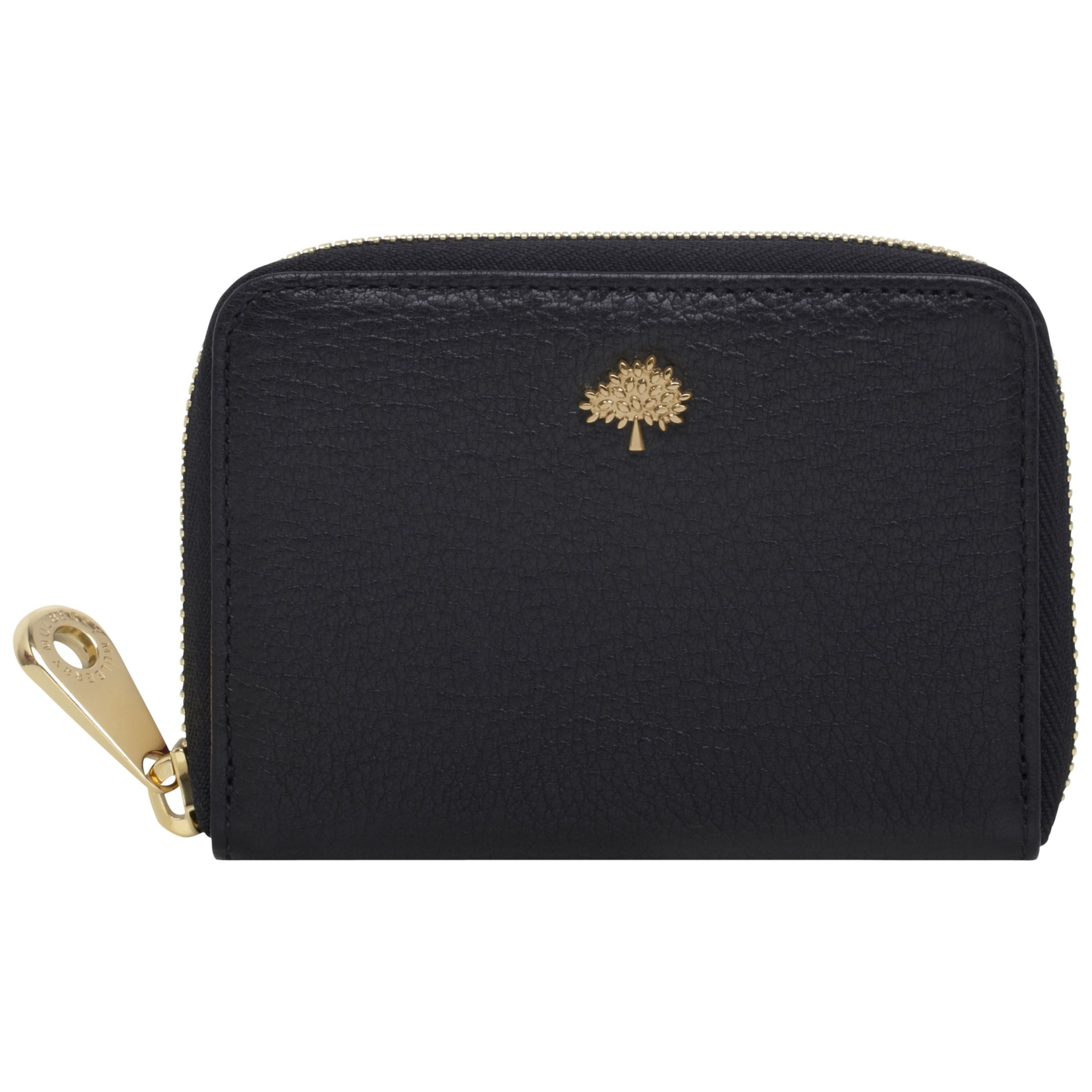 Mulberry Tree Zip Around Leather Purse at John Lewis & Partners