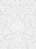 Cole & Son Malabar Wallpaper, White on Lilac, 95/7041