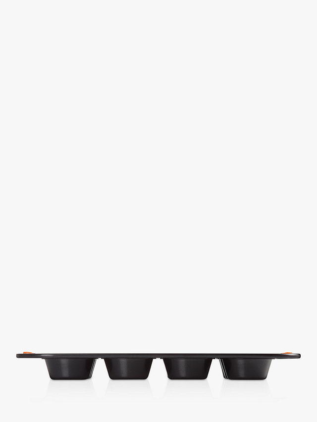Le Creuset Non-Stick 12 Cup Muffin Tray, 40cm, Black