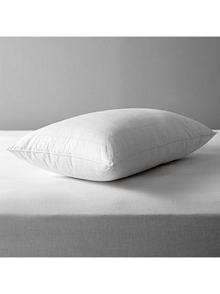 John Lewis & Partners Microfibre and Memory Foam Standard Pillow