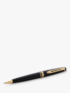 Waterman Expert Ballpoint Pen, Black/Gold