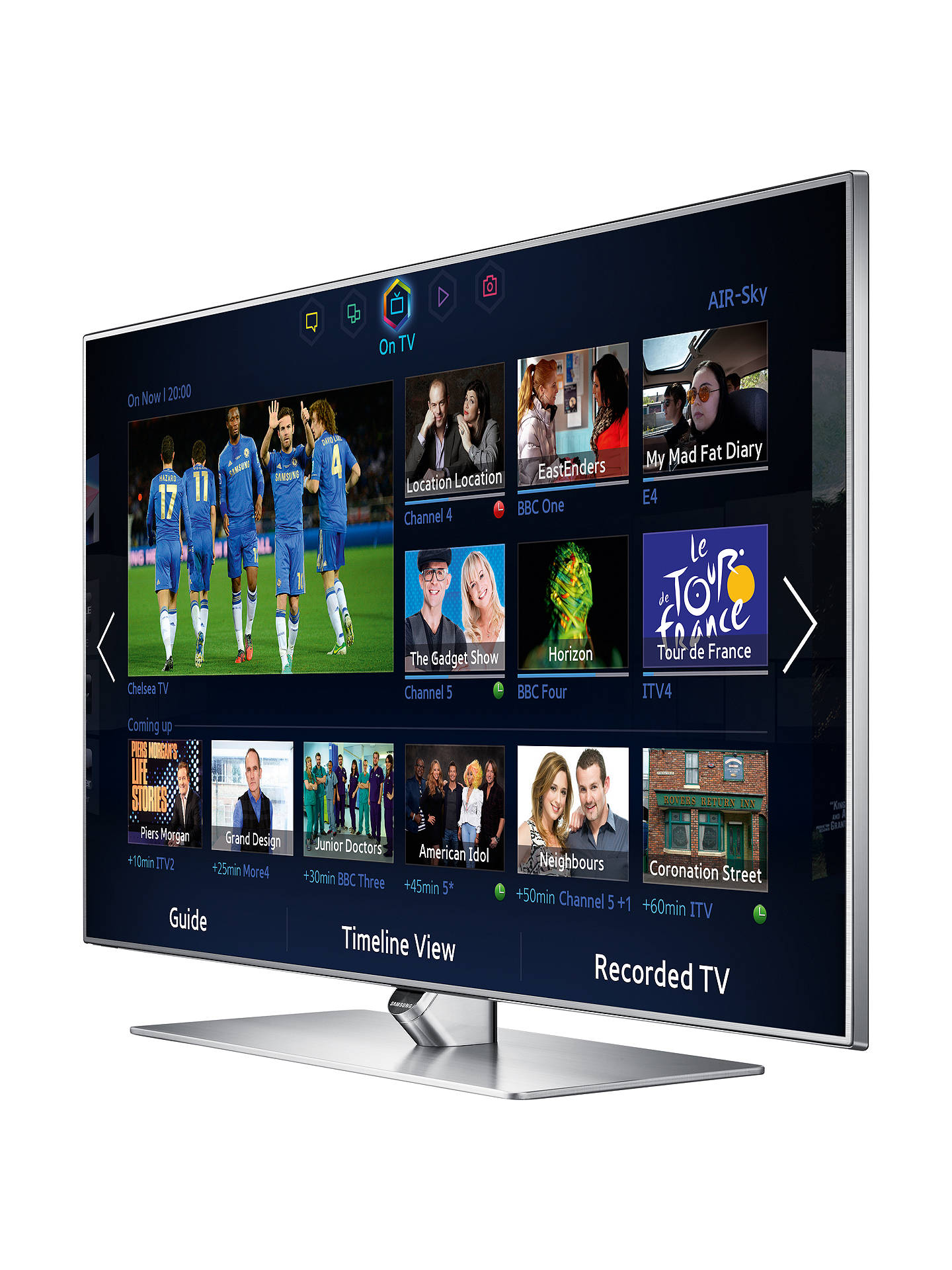 Samsung UE40F7000 LED HD 1080p 3D Smart TV, 40" with ...