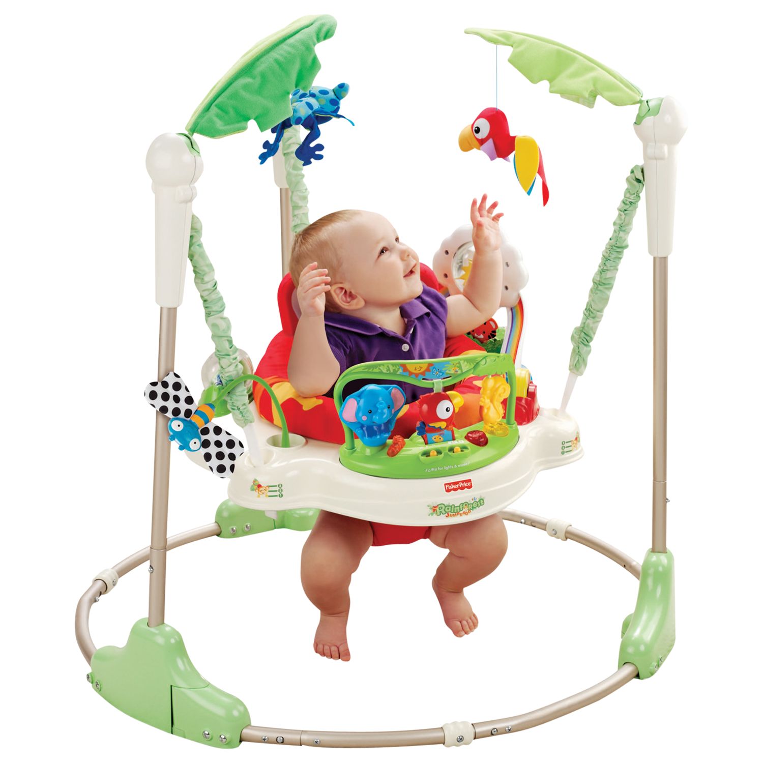 fisher price jungle jumperoo age
