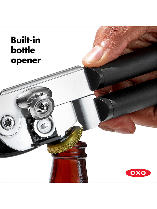 Oxo Good Grips Soft Handled Opener, Opener Cuts Side