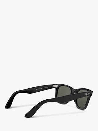 Ray-Ban RB2140 Polarised Wayfarer Sunglasses, Black