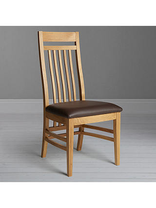 Partners Burford Slatted Dining Chair, Dining Chair Seat Covers John Lewis