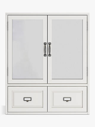 John Lewis & Partners Apothecary Double Mirrored Bathroom Cabinet