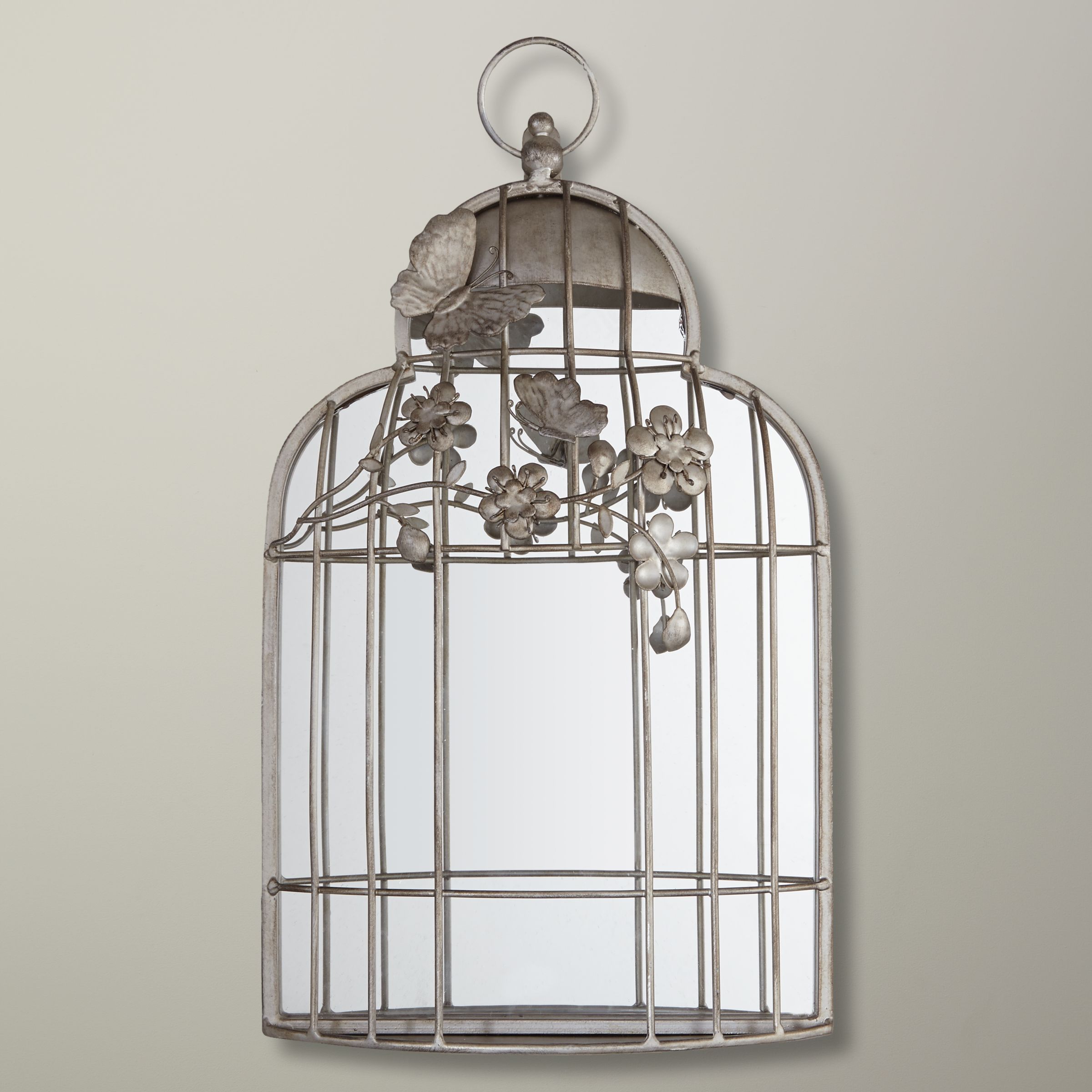bird cage mirror