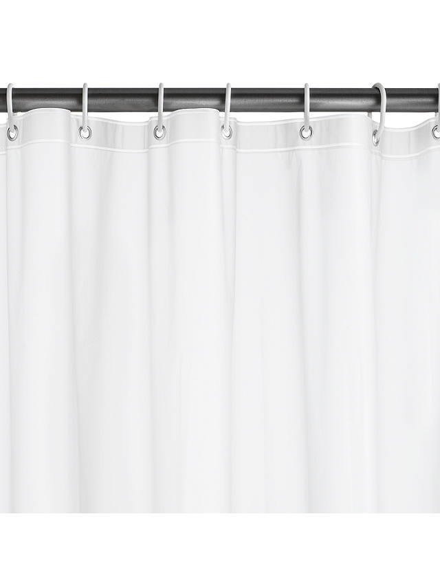John Lewis Peva Shower Curtain Liner At, Shower Curtain Liner Dimensions