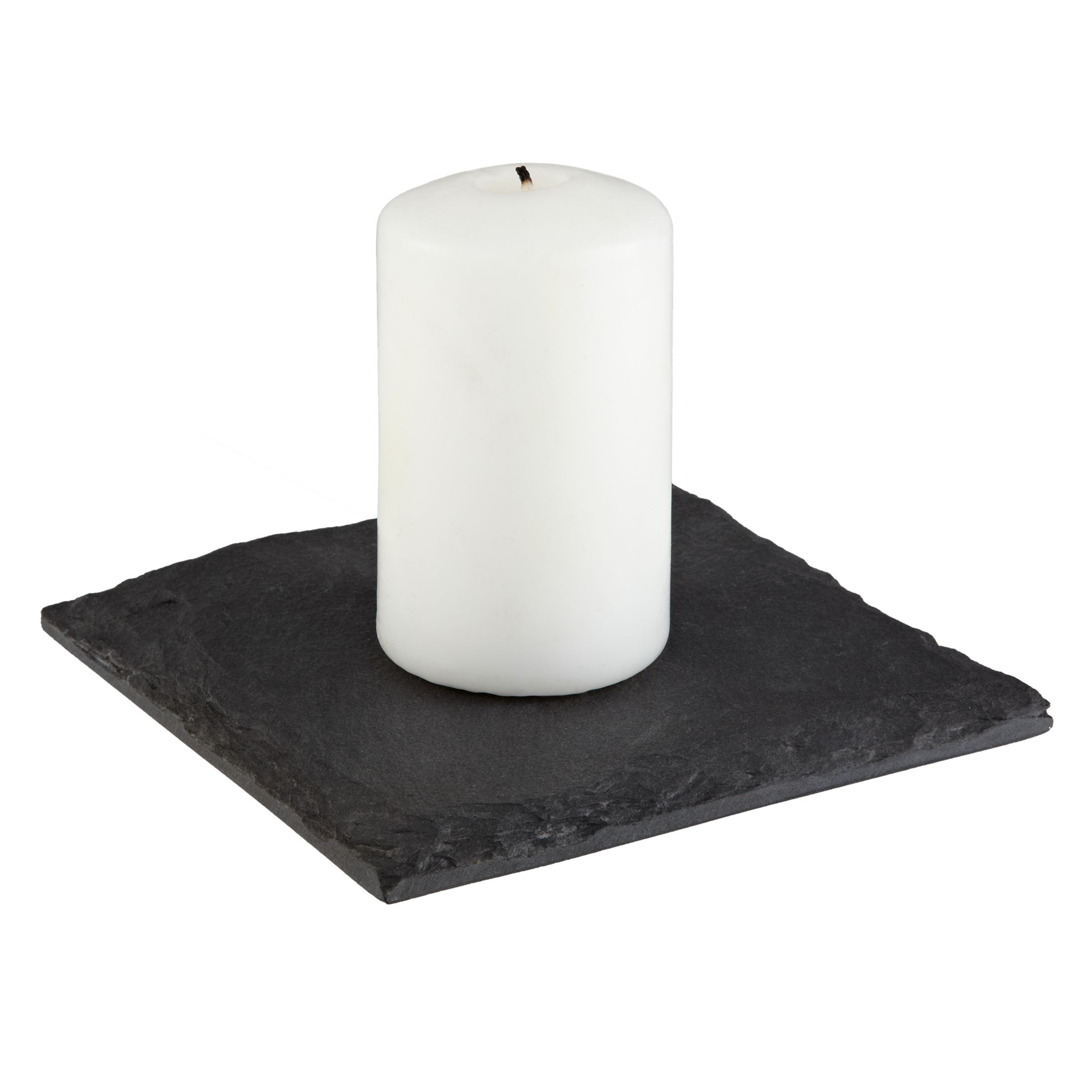 small candle plate