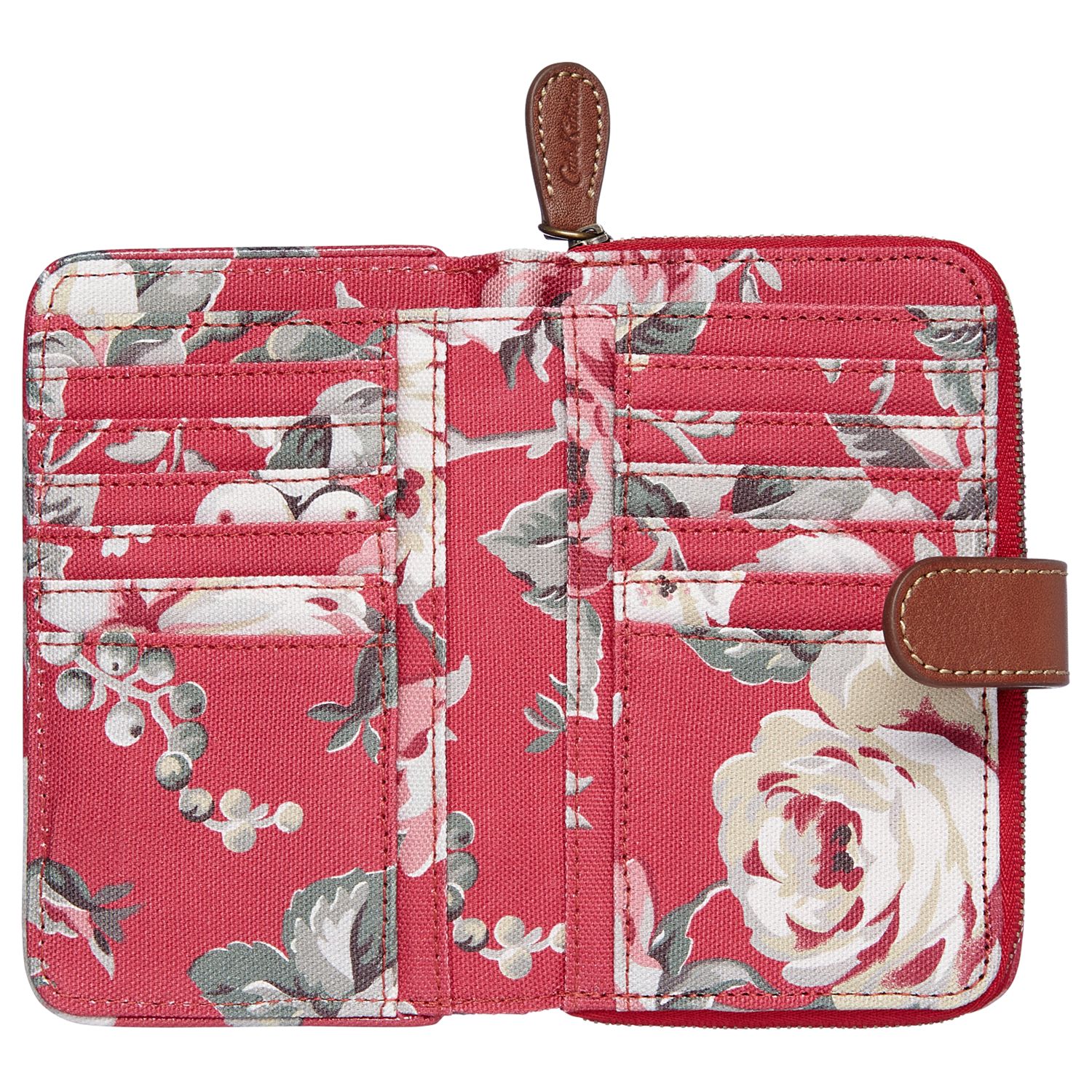 Cath Kidston Folded Zip Wallet At John Lewis Partners   231946921alt1