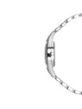 Sekonda 4191.27 Women's Diamante Bezel Stainless Steel Bracelet Strap Watch, Silver