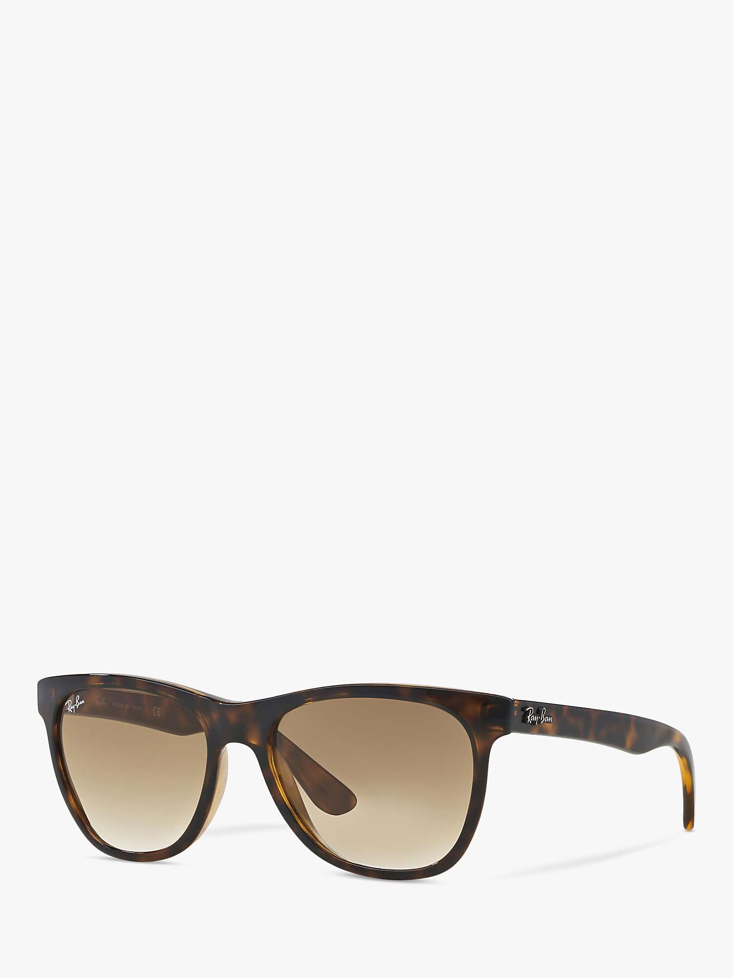 Buy Ray-Ban RB4184 710/51 Square Sunglasses, Tortoise Brown Online at johnlewis.com
