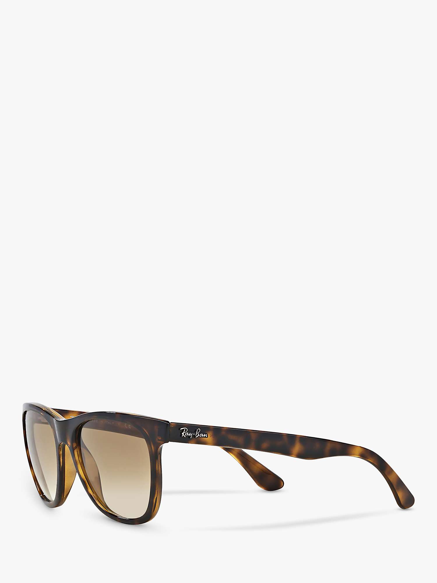 Buy Ray-Ban RB4184 710/51 Square Sunglasses, Tortoise Brown Online at johnlewis.com