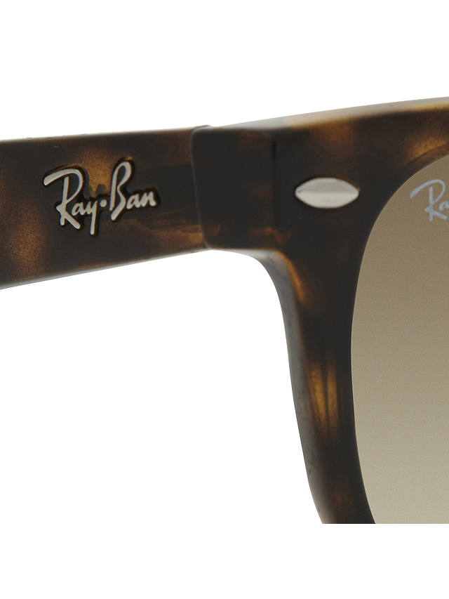 Ray-Ban RB2132 Wayfarer Sunglasses, Havana
