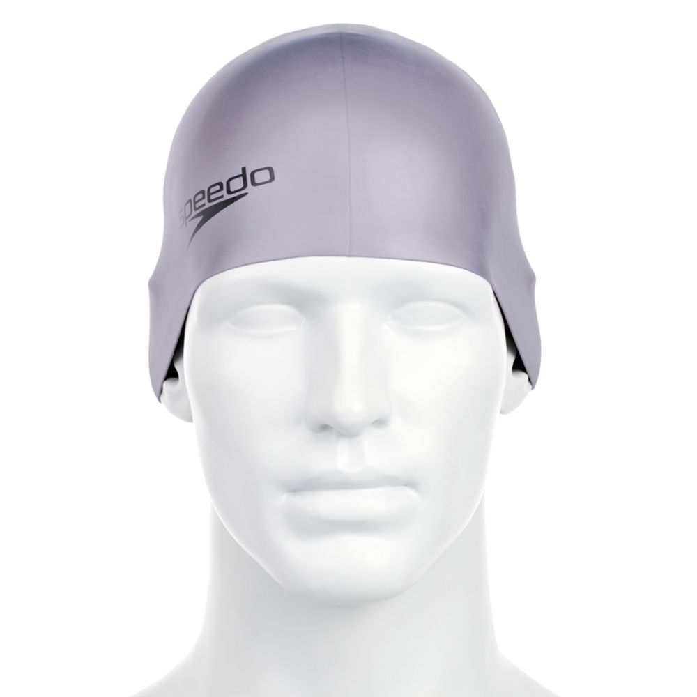 Speedo plain moulded on sale silicone cap