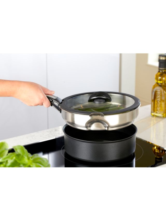 Ingenio Cookware - Ultimate Versatility - Up to 50% Space Saving - Tefal UK
