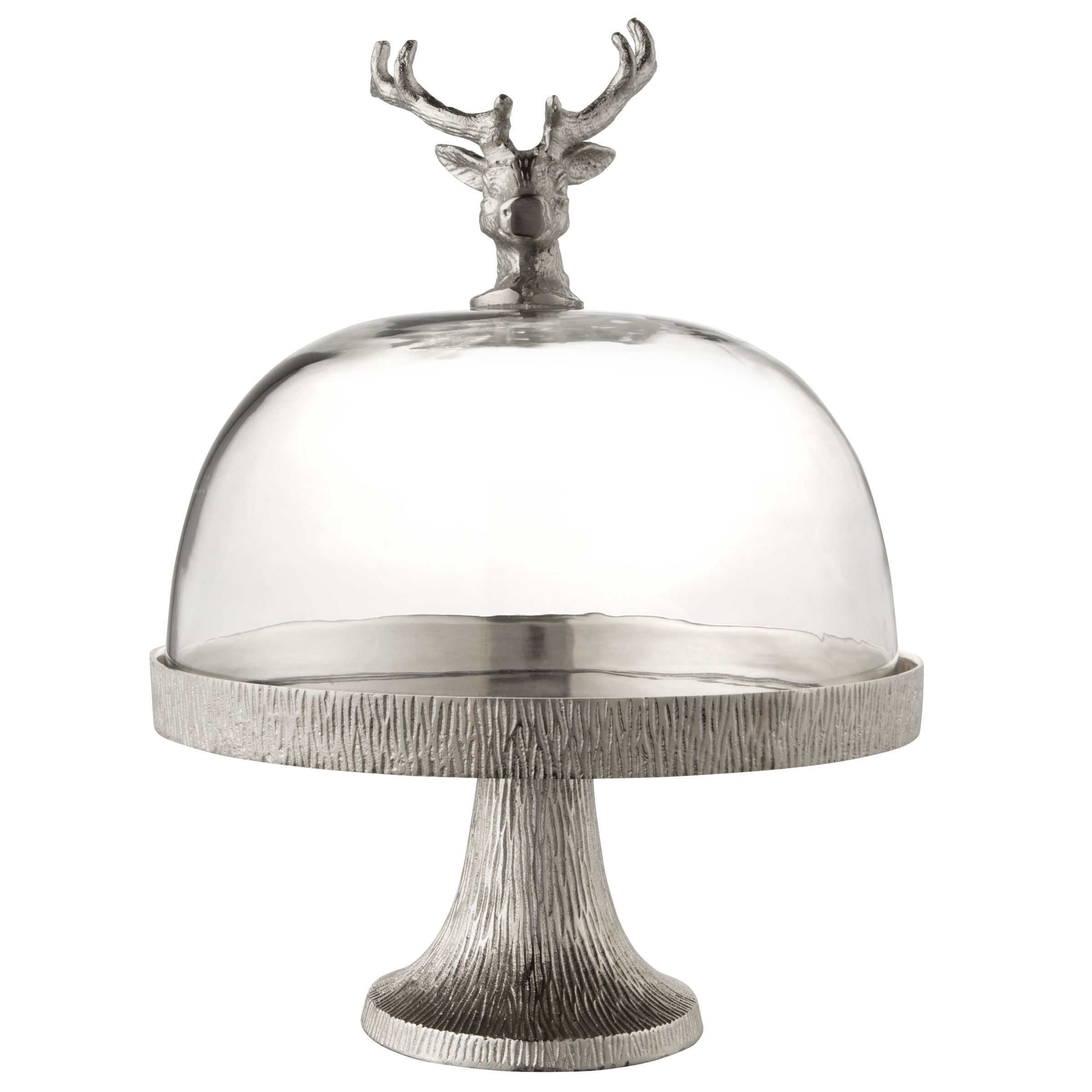 Culinary Concepts Stag Cake Stand Dia 29cm Silver  at 