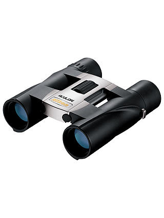 Nikon Aculon A30 Binoculars, 10 x 25, Silver