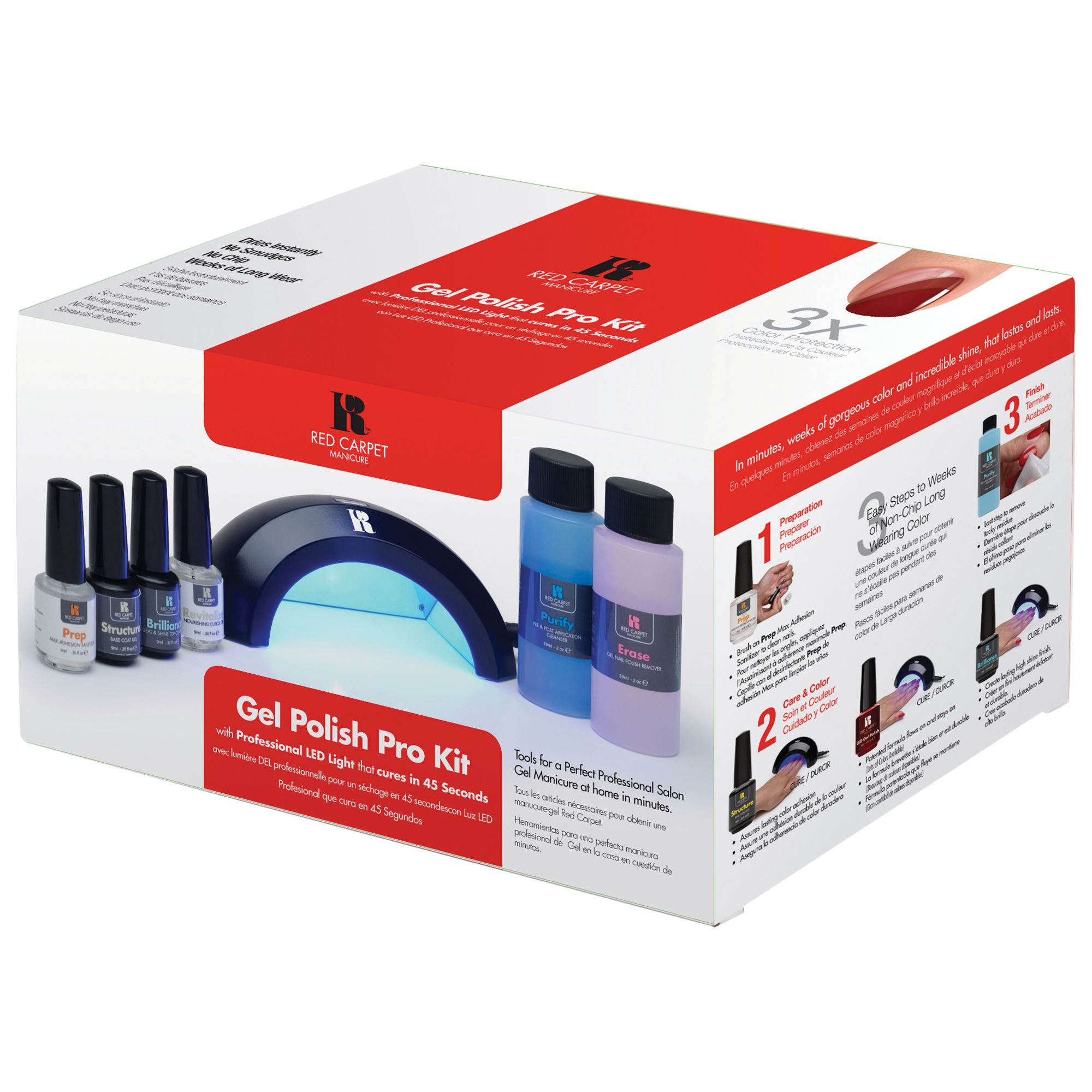 Red Carpet Manicure Gel Polish Pro Starter Kit