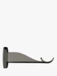 John Lewis Gunmetal Contemporary Passing Bracket, Dia.28mm