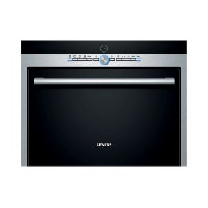 Siemens HB36D575B Compact Combination Steam Oven, Black/Stainless Steel ...