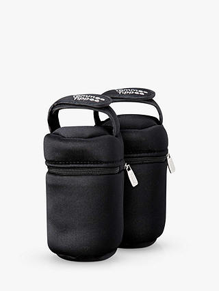 Tommee Tippee Closer to Nature Insulated Bottle Bags, Pack of 2