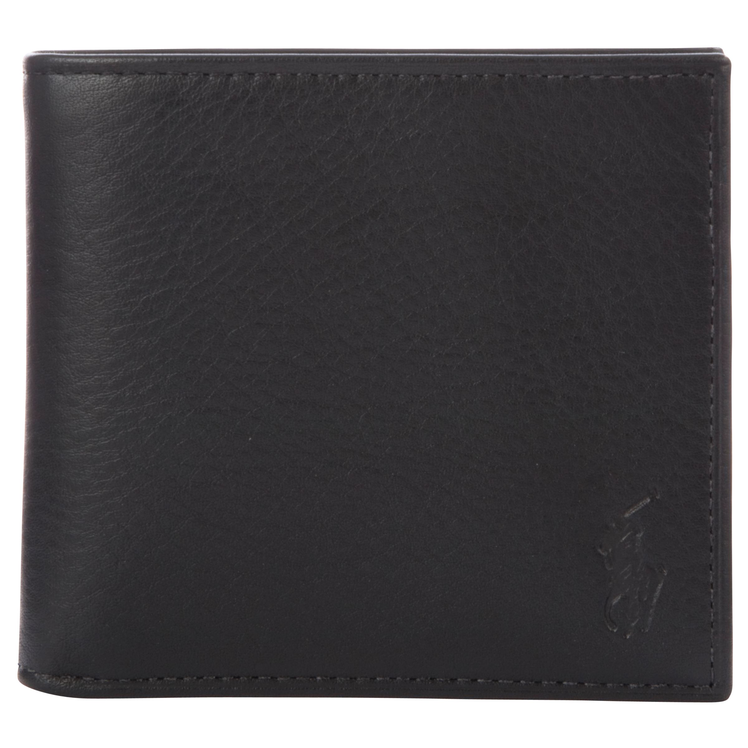 Polo Ralph Lauren Pebble Grain Leather Wallet, Black