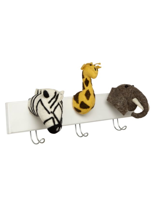 Scandi chic Jungle Animal Coat Hooks