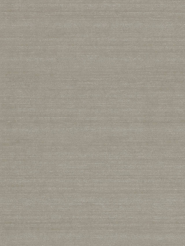 Zoffany Silk Plain Wallpaper, Taupe, 310878