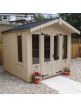 National Trust by Crane Garden Buildings Ickworth Summerhouse, 2.4 x 2.4m, FSC-Certified (Scandinavian Redwood), Dome Ochre