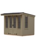 National Trust by Crane Garden Buildings Flatford Summerhouse, 1.8 x 2.4m, FSC-Certified (Scandinavian Redwood), Wades Lantern