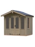 National Trust by Crane Garden Buildings Ickworth Summerhouse, 2.4 x 2.4m, FSC-Certified (Scandinavian Redwood), Wades Lantern