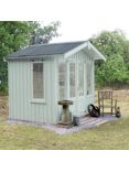 National Trust by Crane Garden Buildings Ickworth Summerhouse, 1.8 x 2.4m, FSC-Certified (Scandinavian Redwood), Disraeli Green