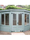 National Trust by Crane Garden Buildings Orford Summerhouse, 2.4 x 2.4m, FSC-Certified (Scandinavian Redwood)