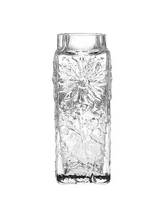 Dartington Crystal Marguerite Vase, Small, H16.5cm, Clear