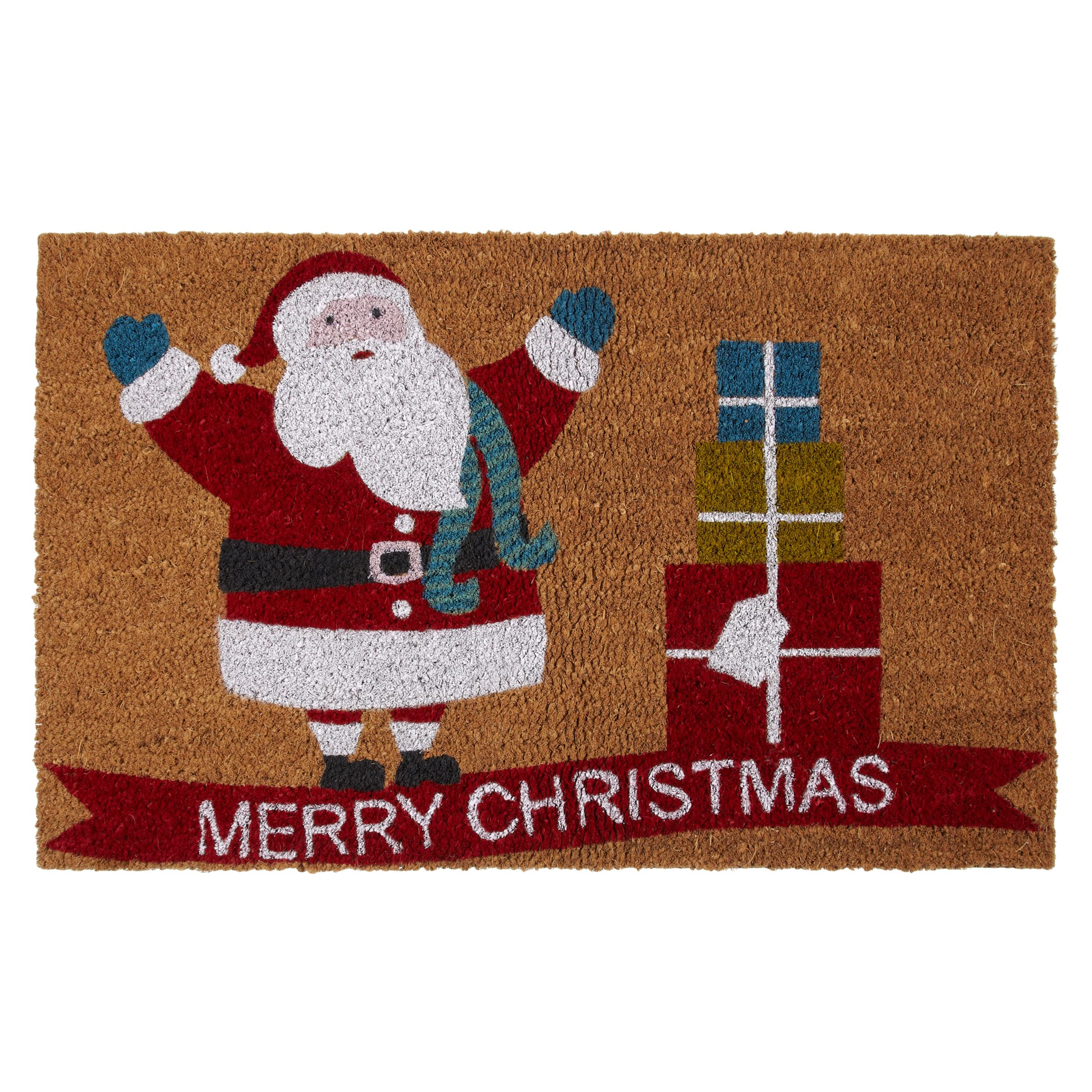 John Lewis Merry Christmas Coir Doormat At John Lewis Partners