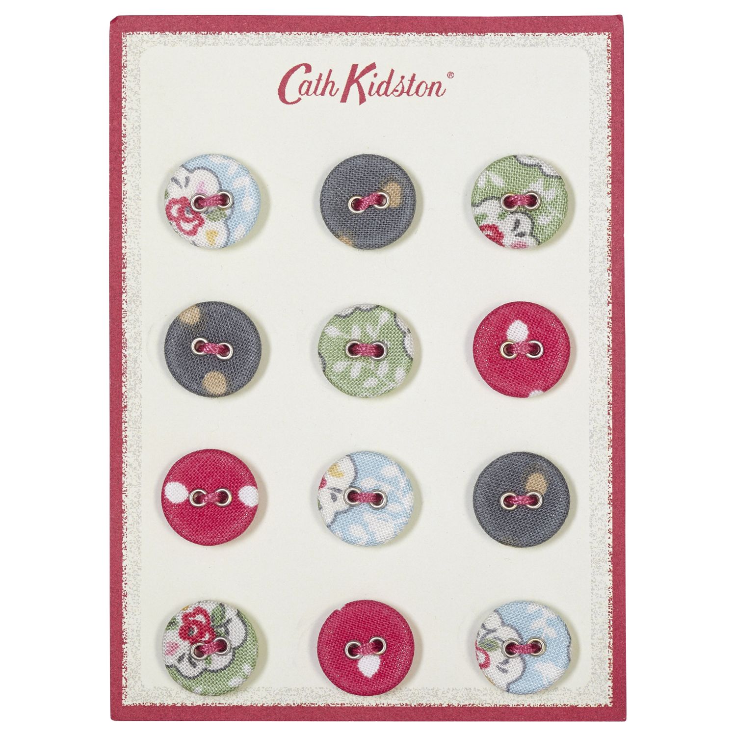 Cath Kidston Covered Buttons, Pack of 