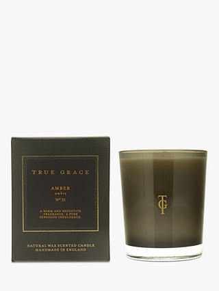 True Grace Manor Amber Scented Candle
