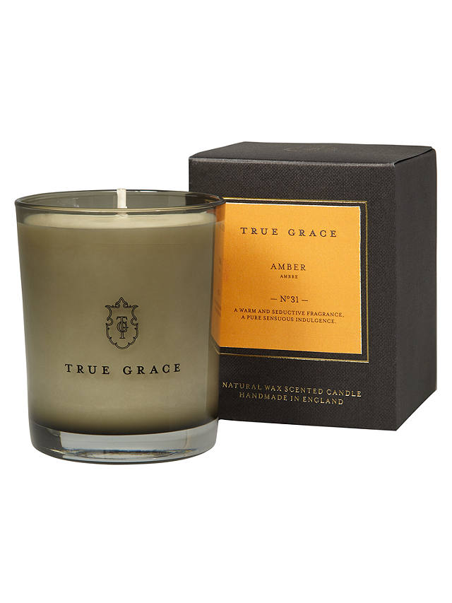 True Grace Manor Amber Scented Candle