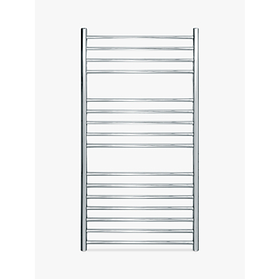 John Lewis & Partners Osborne Central Heated Towel Rail and Valves, from the Wall