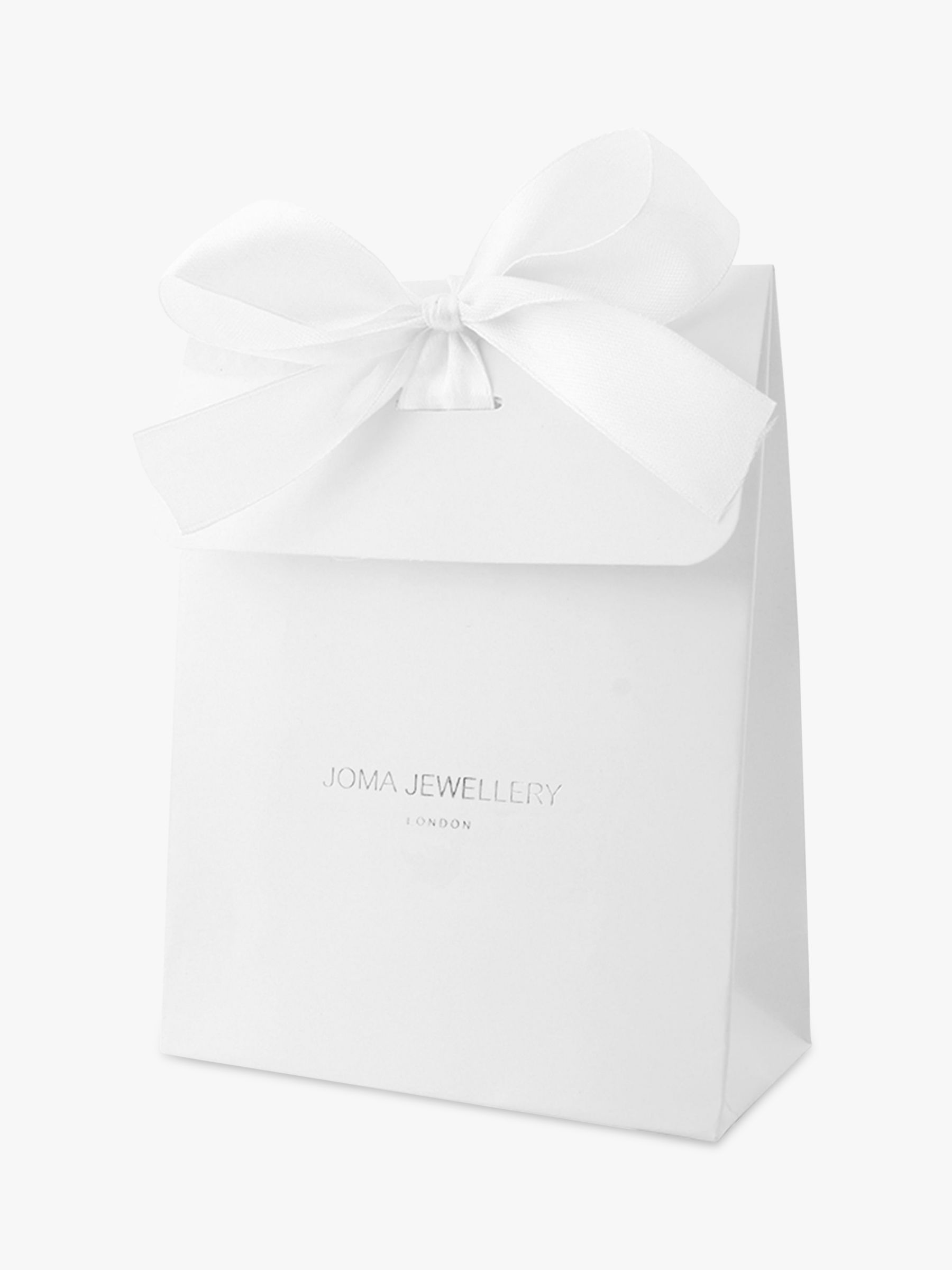 Buy Joma Jewellery Lila Silver Heart Outline Triple Bangle Online at johnlewis.com