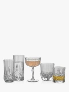John Lewis & Partners Paloma Opera Crystal Glass Cocktail Coupe, 220ml, Clear