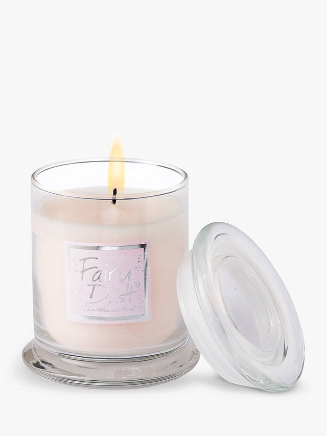Lily-flame Fairy Dust Scented Jar Candle, 770g