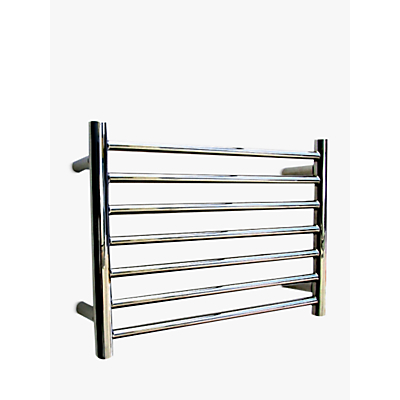 John Lewis & Partners Holkham Central Heated Towel Rail and Valves, from the Wall