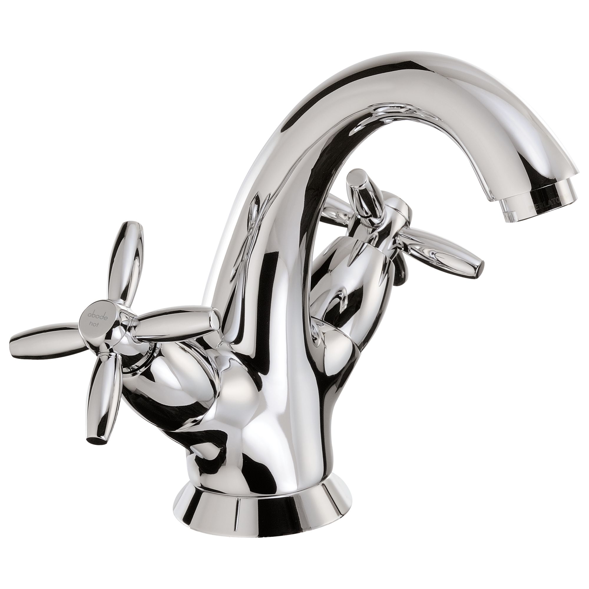 Abode Opulence Deck Mounted Basin Mixer Bathroom Tap At John Lewis Partners